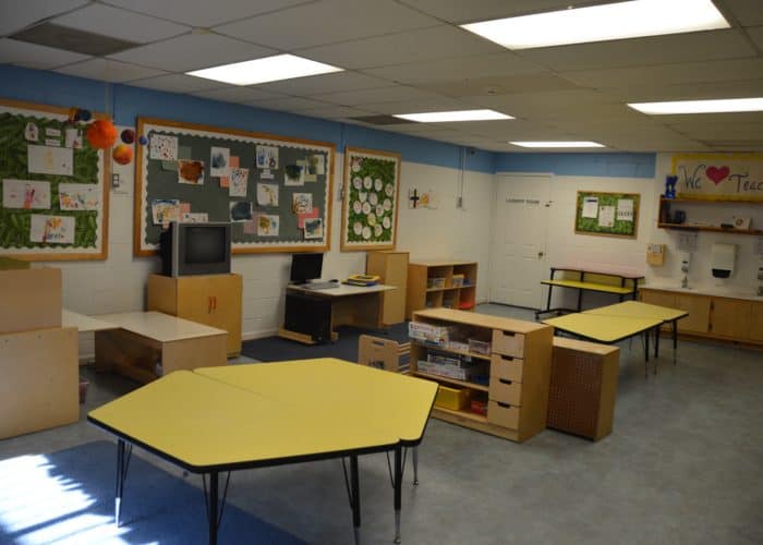 school age game room at occoquan minnieland, safe and secure care