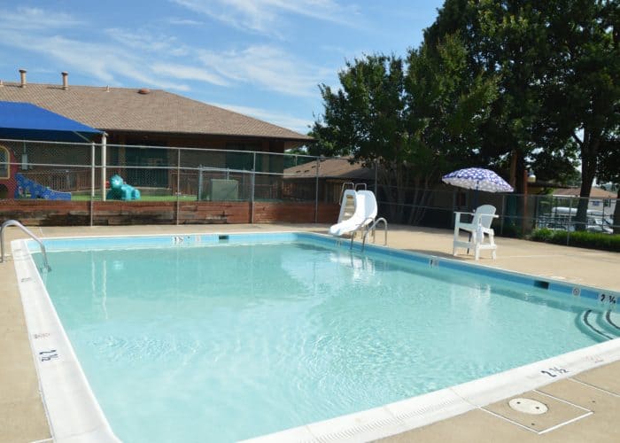 swimming pool at our daycare center, woodbridge, va  