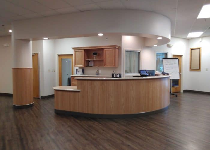 remodeled lobby in fredericksburg, VA flexible hours, safe and secure