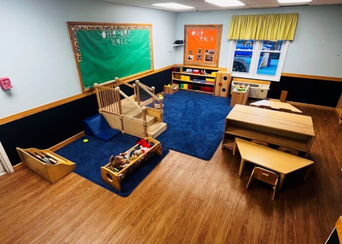 older infant classroom in dale city.